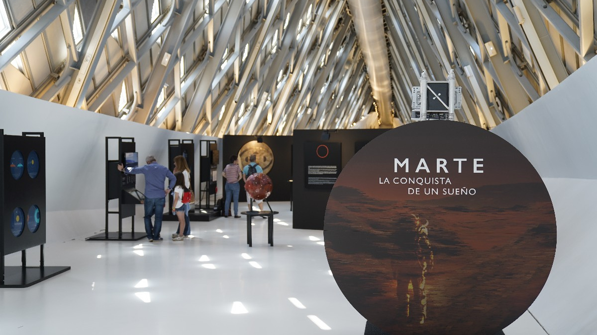 Exposición temporal sobre Marte
